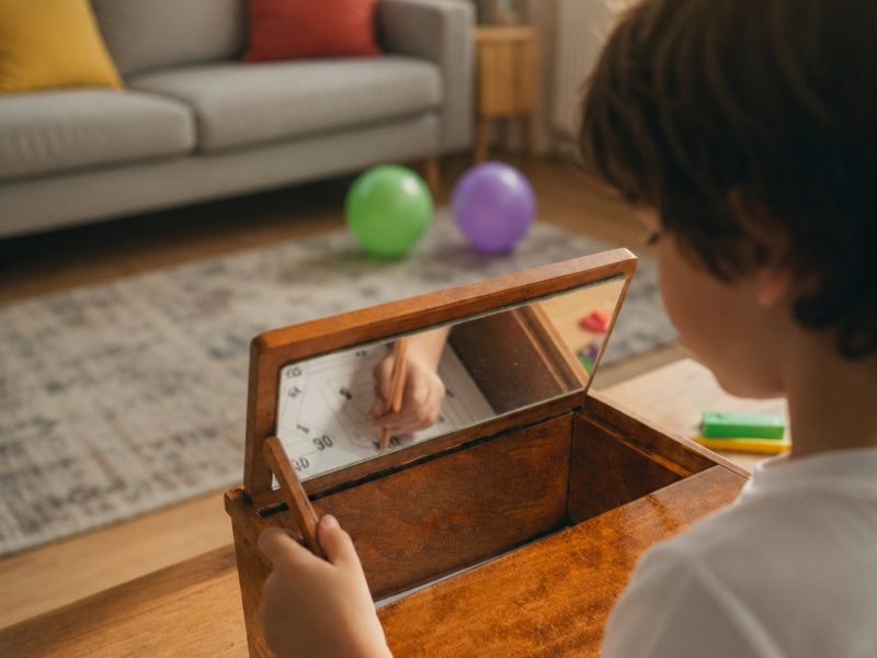 spiegelschrijven-jongen-huiskamer